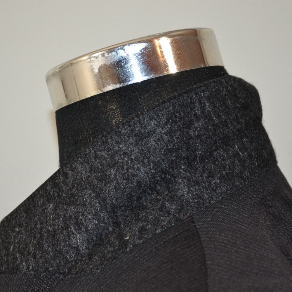 Ferrini 42R Sport Coat Blazer Suit Jacket Charcoal - Picture 3 of 8
